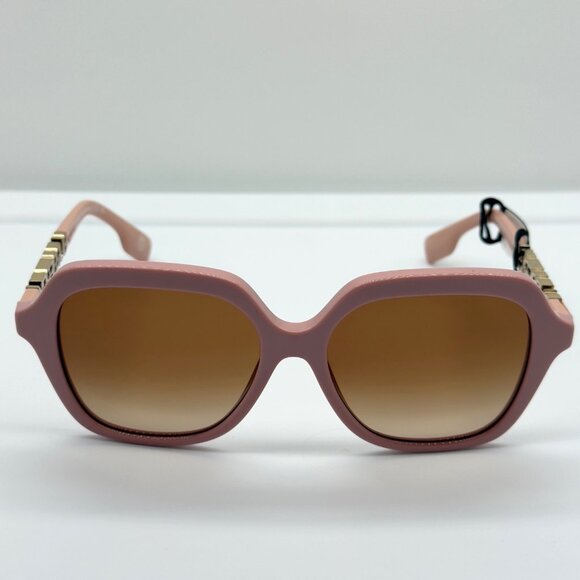 Burberry BE4389 406113 Joni Pink Brown Gradient Sunglasses Women's 55mm READ - Picture 1 of 12